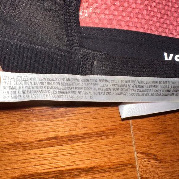 Victorias Secret Sport Incredible Coral Shine Racerback Sports Bra Size 36C - Picture 9 of 12